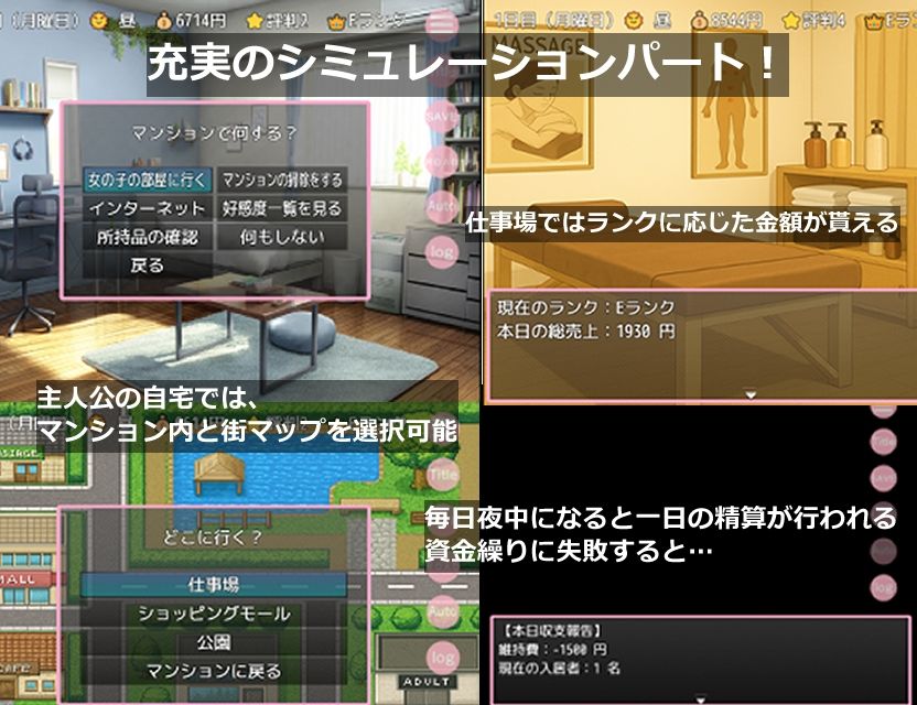 ハーレム（はーと）マンション〜完全版〜のサンプル画像 6