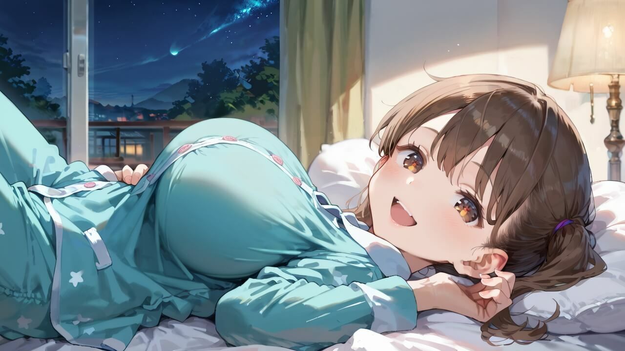 幼馴染とまさかの初めてのお泊りのサンプル画像 6