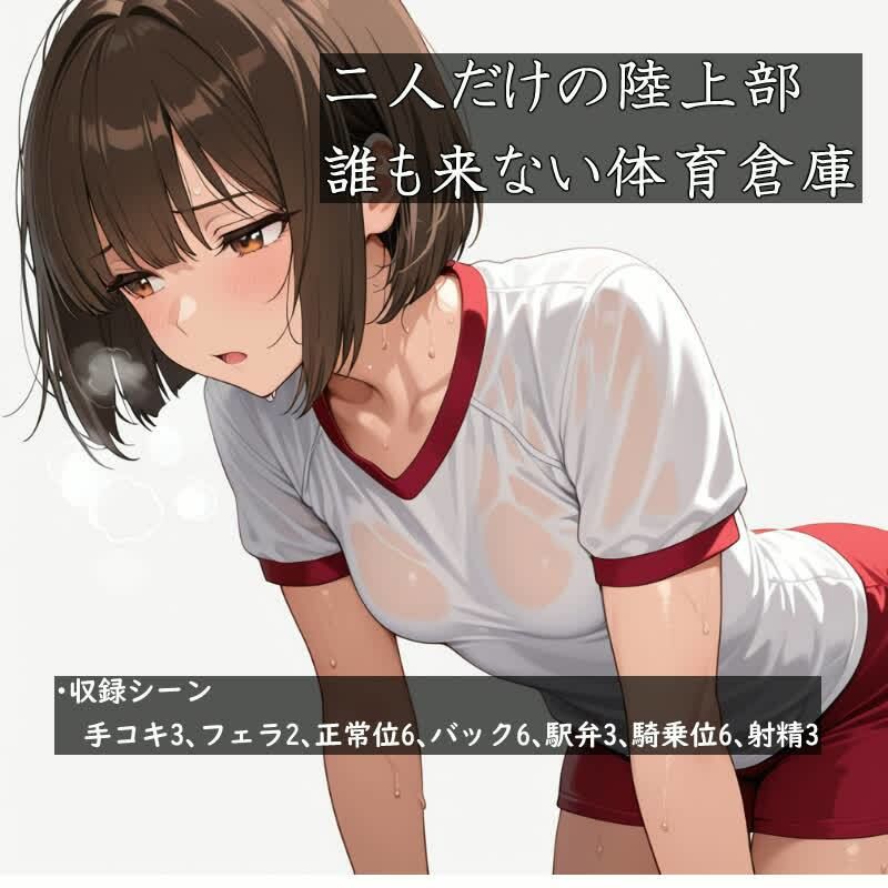 陸上部の夏   -二人だけの体育倉庫-のサンプル画像 2