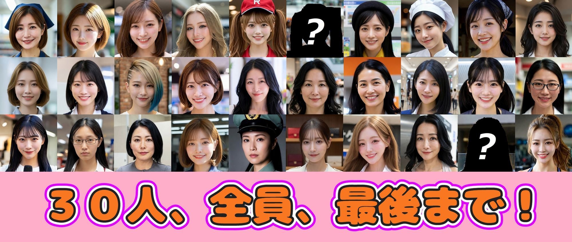 30人の美女を魅了せよ！ ショッピングモール編 〜私たち全員しゃぶりますっ、本番しますっ〜 画像10