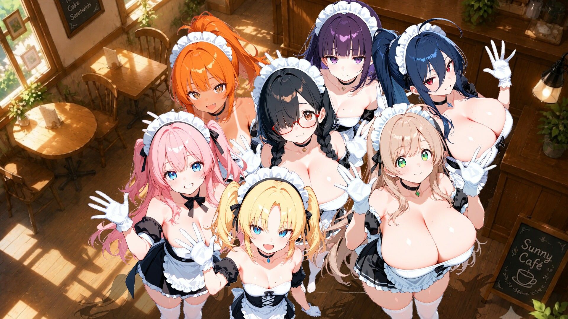 【メイドコスチューム編】うきうきブロック崩し桃色パラダイスVol1のサンプル画像 6