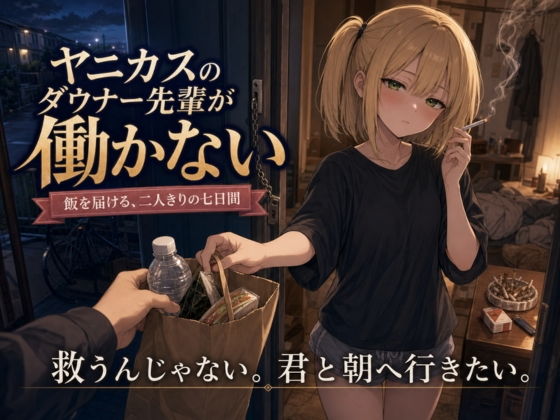 ヤニカスのダウナー先輩が働かない ～飯を届ける二人きりの七日間～ [夜伽設計室]