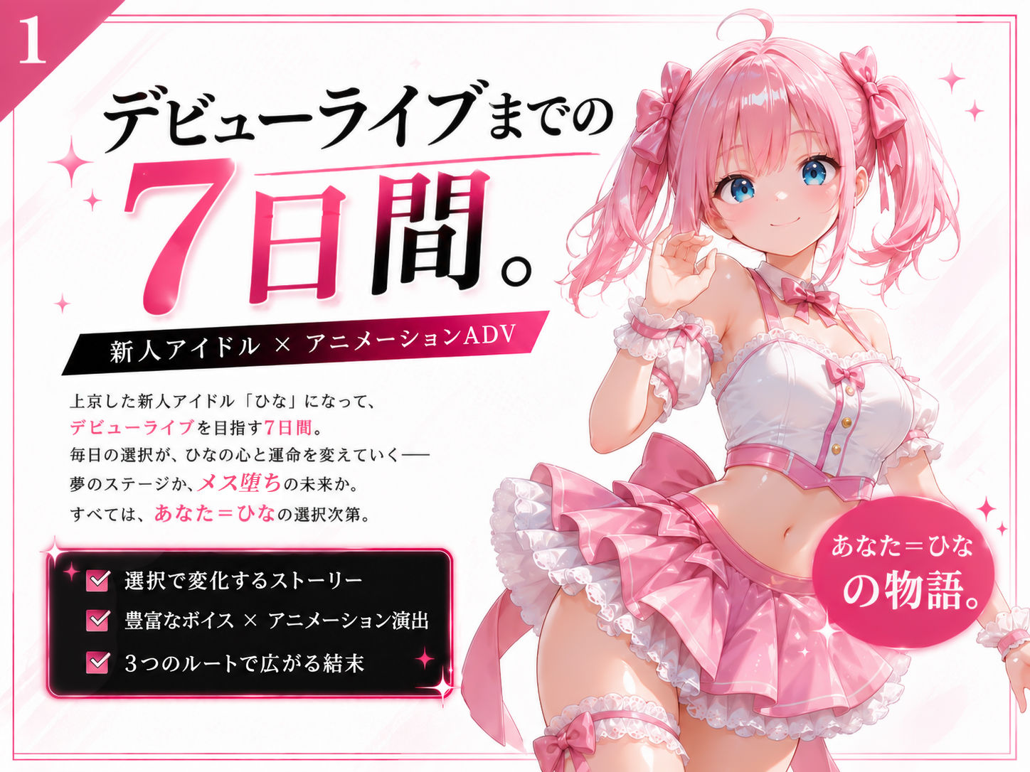 言いなりアイドル  7日間でメス堕ち デビューのために犯〇れていくカラダのサンプル画像 2