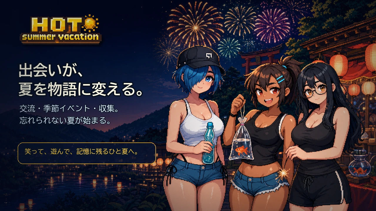 hot summer vacationのサンプル画像 6
