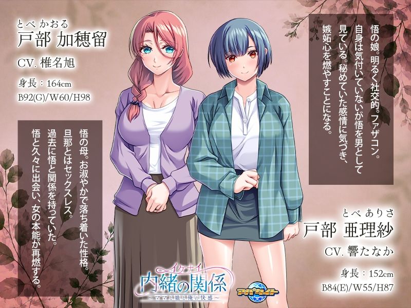 イケナイ内緒の関係〜ママと娘と俺の快感〜のサンプル画像 2