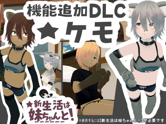 新生活は妹ちゃんと! ★機能追加DLC ケモ★ (dgame)