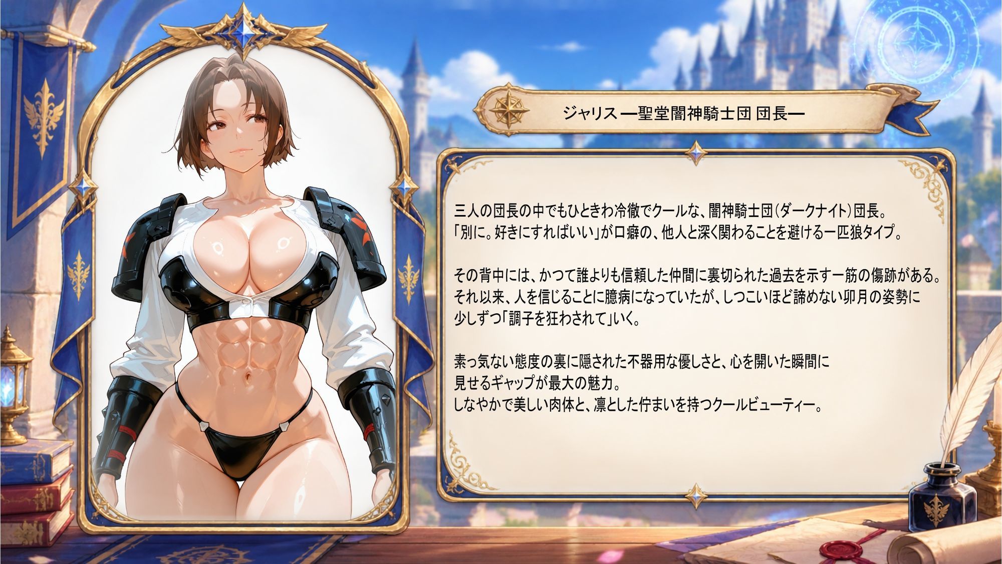 異世界マッスル 〜筋肉脳女子を黙らせる俺、勇者物語〜のサンプル画像 2
