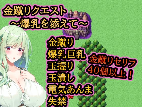 金蹴りクエスト〜爆乳を添えて〜 (dgame)