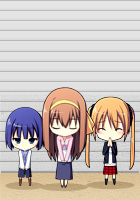 女子校体育会 三人の女主将