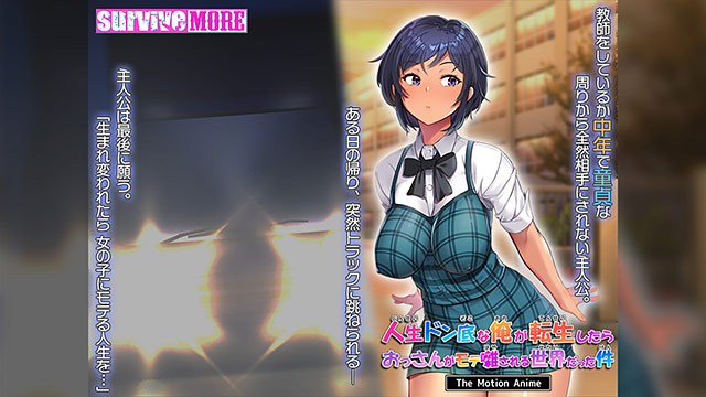人生ドン底な俺が転生したらおっさんがもて囃される世界だった件 The Motion Anime 画像1