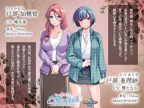 イケナイ内緒の関係〜ママと娘と俺の快感〜 サンプル画像