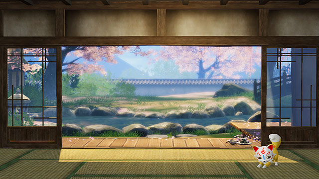 <DLC>本丸景趣「花見」(刀剣乱舞無双) 1枚目