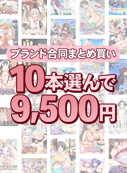 【アダルトゲーム】【まとめ買い】1，300作品以上から10本選んで9，500円！秋のブランド合同まとめ買い