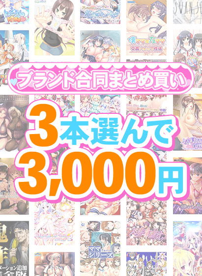 「【まとめ買い】1,500作品以上から3本選んで3,000円！感謝祭のブランド合同まとめ買い」のパッケージ画像