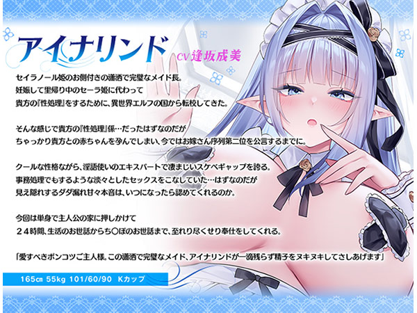 JKエルフの異世界ご奉仕〜事務的性処理メイドの完璧で瀟洒な一日〜 画像1