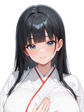 でか乳巫女と巨乳シスター