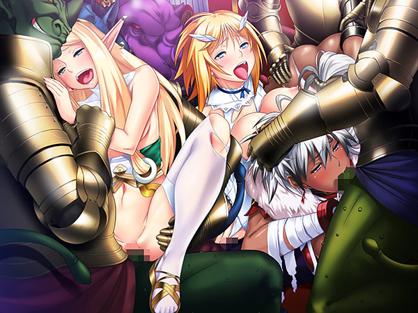 【期間限定】わるきゅ〜れ新作入り！異種姦×女戦士4本セットのサンプル画像24