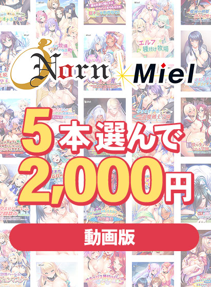 【アダルトゲーム】【まとめ買い】【動画版】Norn/Miel 2025年初売り5本選んで2，000円！