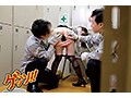 勤務時間中の美尻OLを倉庫痴●！無理やり脱がされた丸見えアナルに媚薬オイルを塗り込み2穴中出し！！ サンプル画像12