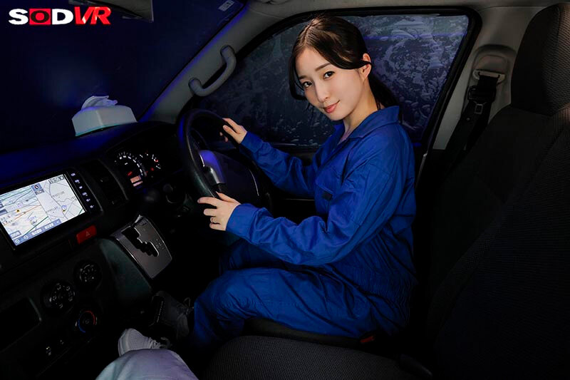 【VR】【8K】配送ドライバーNTR 欲求不満の人妻先輩と、仕事中に秘密のナマ中密会 月野かすみ 5枚目