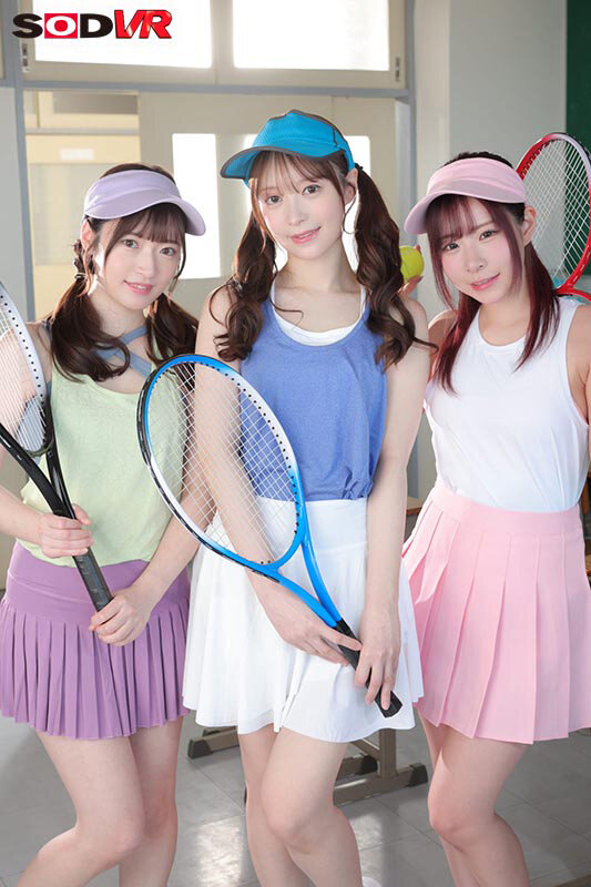 【VR】【8K】≪女汗・女唾・女潮・女尿≫女汁直浴びVR テニス部J系の部活後のムレムレ体液を全身で処理させられるボク 5枚目