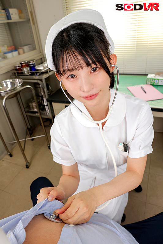【VR】【8K】射精したい時に呼び出すと24時間どんな時でも ヌイてくれる痴女ナースがいる病院 宮島めい 3枚目