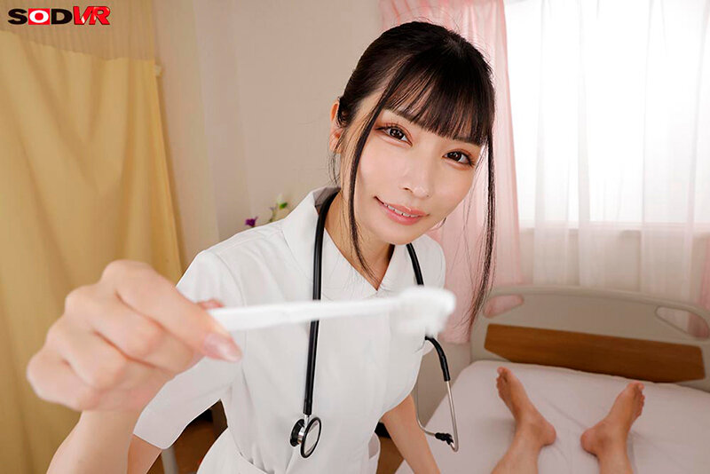 【VR】【8K】先っぽ3cmだけ挿入させてくれる献身的な新人看護師さん 胡桃さくら 画像10