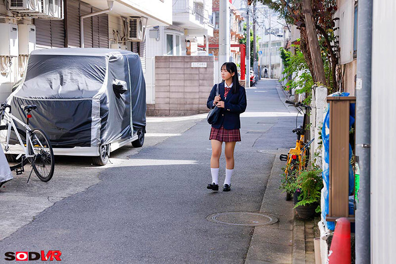 【VR】【8K】大人しくて清純な女子●生をストーキング追跡。自宅に押し入って何度も中出しレ×プ 画像7