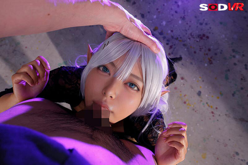 サンプル-【VR】ダークエルフVR ※性欲の種族値が高いらしい注意 身体がめちゃくちゃいいメスのダークエルフを 召喚させてアへアへになるまで何日もかけて、人間のチ●ポと射精でわからせる。