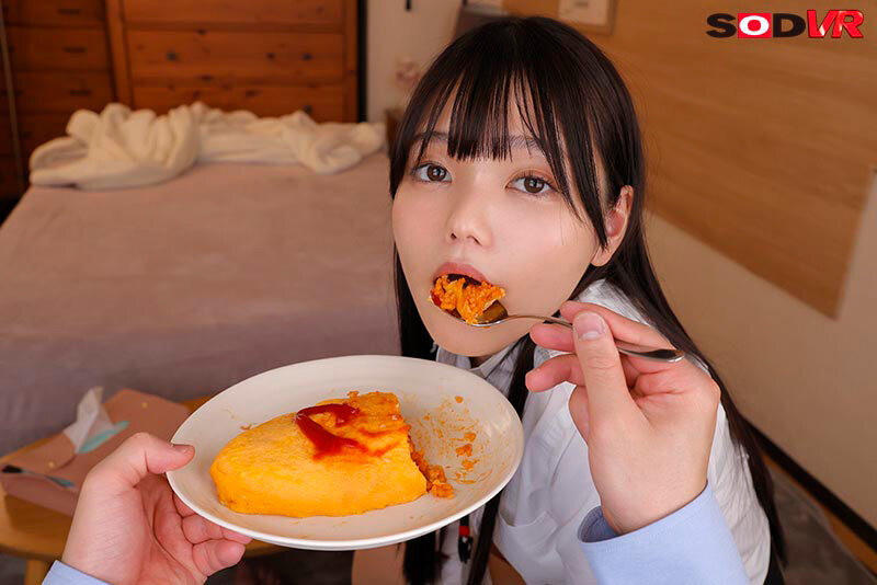 【VR】【8K】松永あかり初VR 同棲生活×顔面特化×10射精 アニメ声の彼女と休日は終日エッチなことしてます。 サンプル