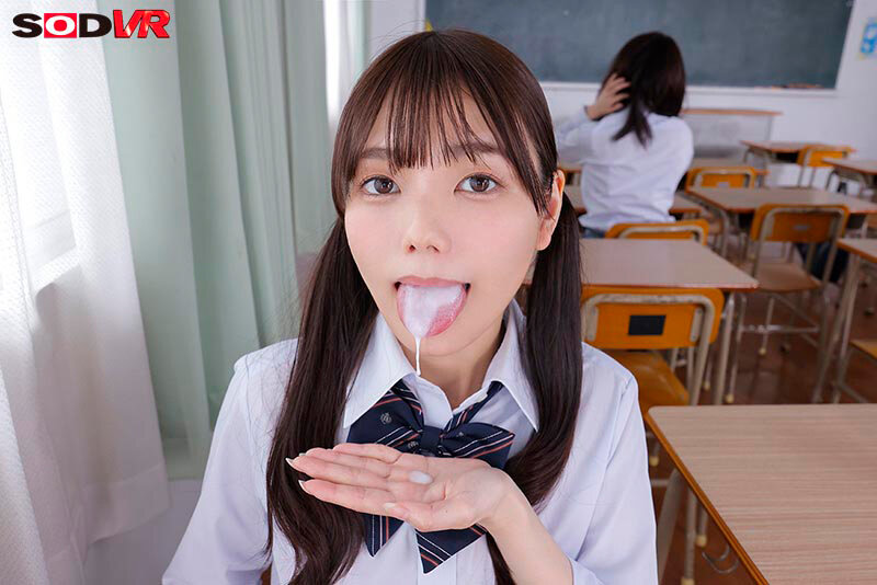 【VR】【8K】いつも僕をからかってくる留年5年目の松永さん。僕の絶倫チ●ポをからかってくるので射精が止まりません。※こあくまつなが降臨 松永あかり 9枚目