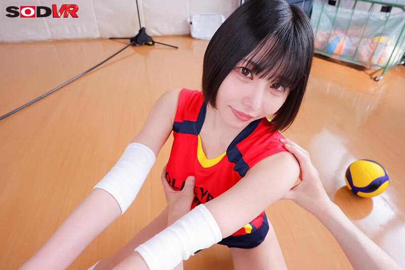 【VR】【8K】女子バレー部の生徒と先っぽ3cmの空気イス特訓!!ケツ肉がプルプル我慢できずニュルっと合体。あまりの刺激に暴走ピストン杭打ち騎乗位!! 藤崎そあ 14枚目