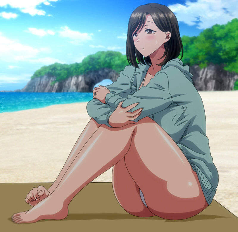 【FANZA限定】OVA夏妻＃1セル版 オリジナルB2タペストリー付 画像1