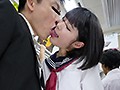 「J○を寸止めキスで焦らしたら発情!さらに唾液交換キスで豹変!!愛液まみれの挿入チ○ポを何度も舐めたがるフェラ好き女子○生」VOL.1 サンプル画像4