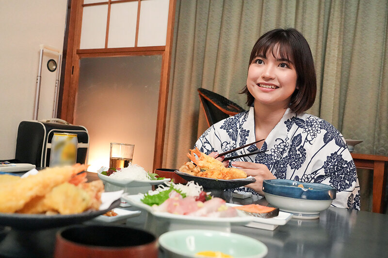 内緒でエグいサービスしてくれたメンズエステ嬢を温泉旅行に誘って生ハメしたら何度も求めるヤリマンだった VOL.8 画像10