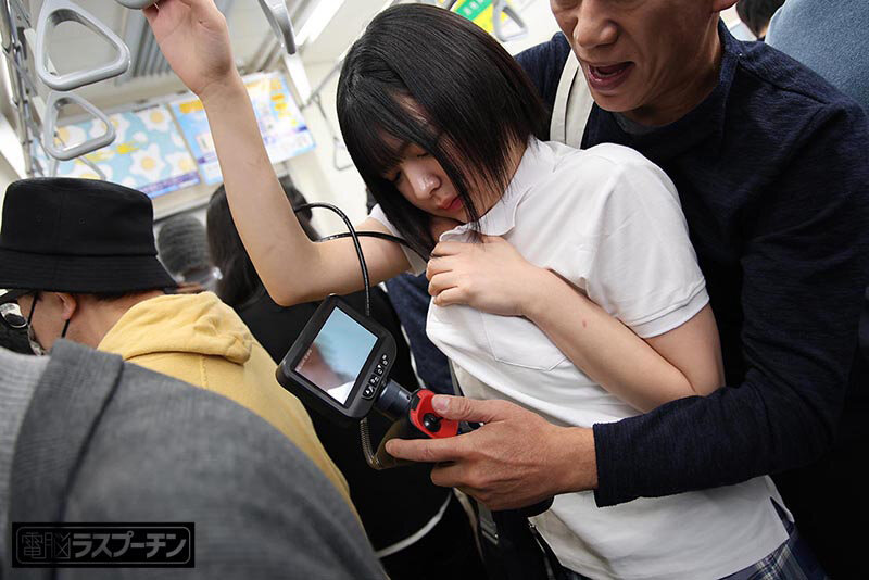 完全着衣内アングル！先端が自在に動くファイバースコープで敏感な乳首を責められ恥ずかしがりながらも感じてしまうちっぱい美少女2 部●帰りショートカット美少女 虹村ゆみ sample 20