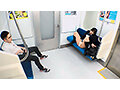 サンプル画像1 - FALENO変態特急！！車内でパンティを見せつけボクヲ挑発する変態J系。我慢できずヤって？ヤラれて？しまいました。「次は停車駅は終点’生中’です！」