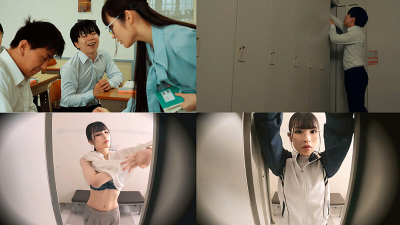 高嶺の花だと思っていたさくらせんせいは…実はおチ〇ポ調●が趣味のド変態だった！誰かが近くにいる状況で密着囁き罵倒で男の反応を楽しみチ〇ポがバカになるくらい何回も射精させて弄ぶ！ 胡桃さくら サンプル画像 3