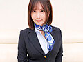 黒パンスト越しの童貞チ〇ポ3cm挿入！敏感なマ〇コを刺激されて 奥まで挿れて欲しくなっちゃってCAさんが生で筆おろし！ ガニ股騎乗位で連続絶頂！ 画像8