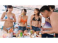 サンプル画像7 - 【野外活動】BBQオフパコ！！身も心もおマ〇コも開放！！BBQ会場で乱痴気パーティーに！？