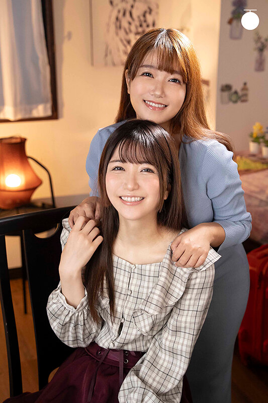 ハメ撮りレズH 昼夜でサドマゾ立場逆転するレズビアン姉妹 「お姉ちゃん、一人でしちゃダメって言ったのに腰ヘコ乳首オナニー我慢できなかったんだ？」 乃咲みくる 宝生めい…AV引退ラストレズ 画像1