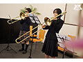 吹奏楽部J●痴●ガチナマ路線 お嬢様マ●コに生おぢ精子を響かせる恥辱中出し演奏会