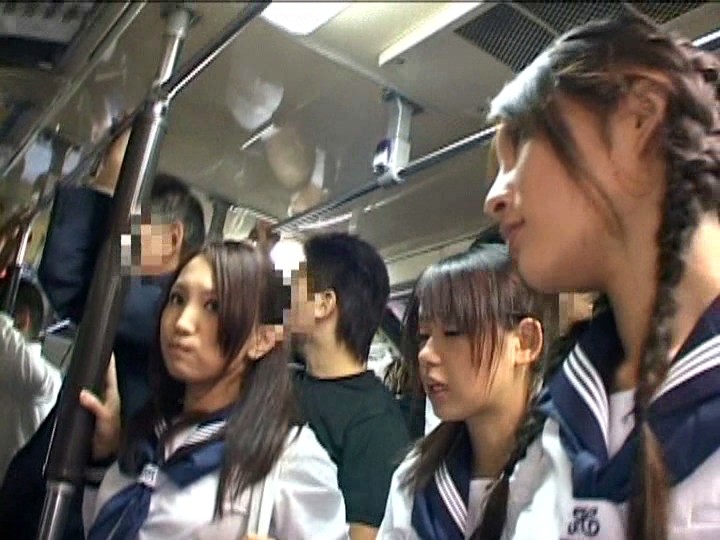 NHDTA-055 Groping Schoolgirls on the Morning Train 2.