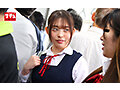 サンプル画像3 - 満員電車に潜むむっつり娘 嫌がっていても〈頭の中のスケベな妄想が抑えられず〉男の要求以上に奉仕してしまう女