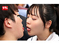 対面羞恥で何度もイカされ糸が引くほど舌を絡ませるベロキス発情娘4 敏感ポニテ娘 画像6
