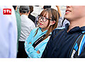 パンティ越し指マン羞恥 ぐっしょり濡れた巨尻を震わせイキ乱れる多感な美少女Ver.
