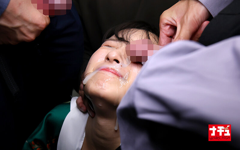 成人式羞恥 人生の晴れの日をぶっかけ精子で汚された振袖娘 18枚目