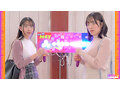 リモバイドミノゲーム 過激に！スケベにエスカレート！ リナ（19） サヤ（20） お願い…見ないで… 画像1