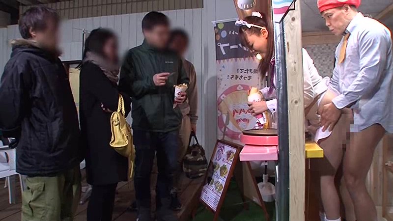 [RCTD-096]下半身丸出しハメられ屋台でアルバイト 倉多まお 浜崎真緒