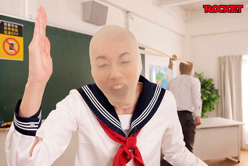 妄想アイテム究極進化シリーズ 無様エロ洗脳アプリスピンオフ ガチ丸坊主編 ～無様なスキンヘッドになる不幸が降りかかり洗脳が進むと羞恥芸も全力でやってしまう女に改変～ 画像8